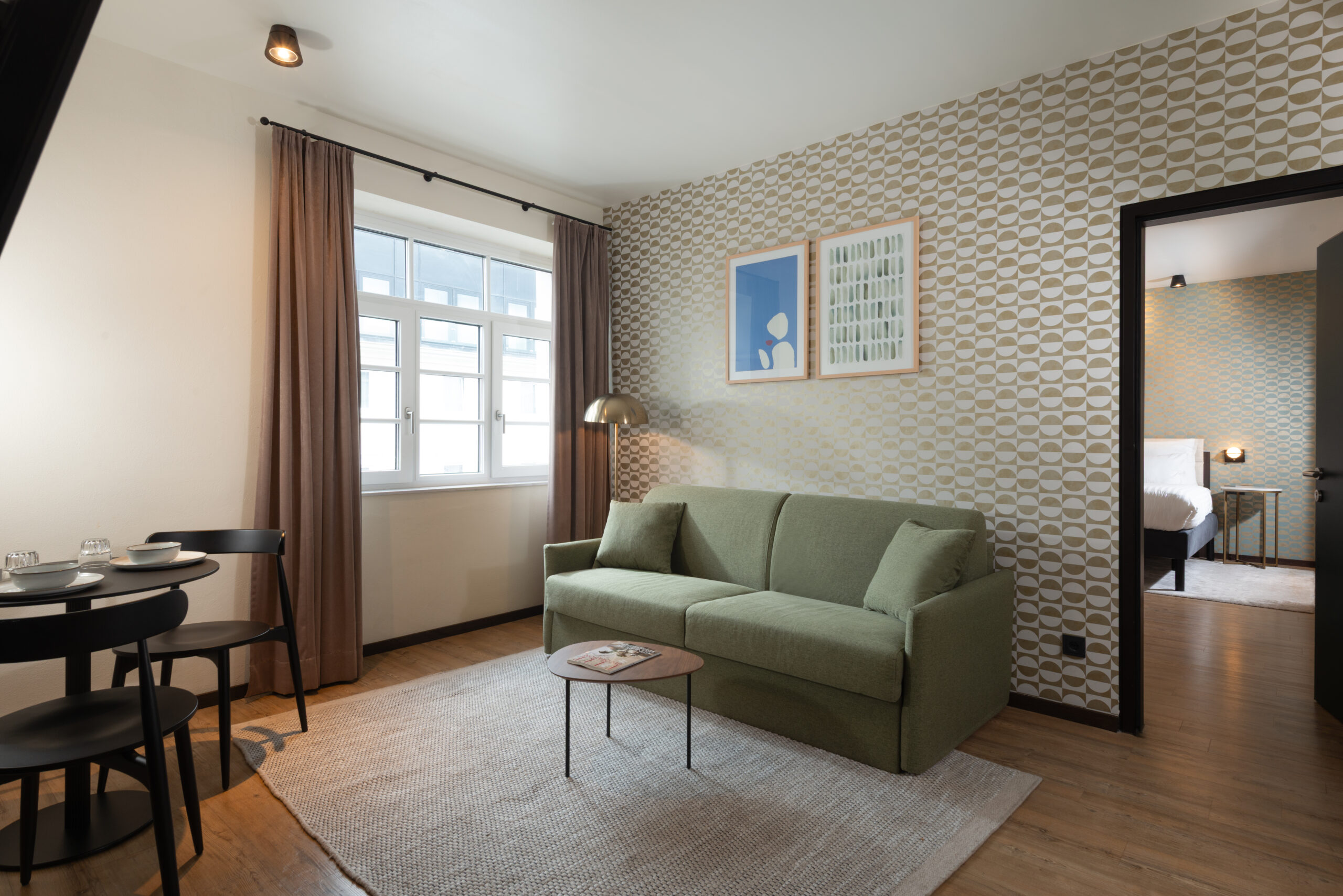 Sitting area - One Bedroom Apartment